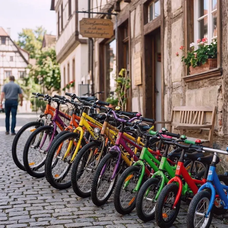 Peace Isle — Fahrradflotte für Kurierdienst